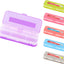 8" Bright Color Double Deck Organizer Box purple