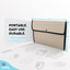 Square Flap Letter Size Document Holder grey