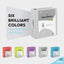 2" Slant-D Ring View Binder w/ 2 Pockets grey