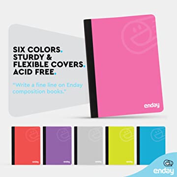 Composition Notebooks College Ruled - Pink