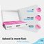 Pink Bevel Eraser (24/Pack)