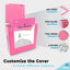 2" Slant-D Ring View Binder w/ 2 Pockets pink