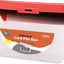 Multi Purpose 3" X 5" Card File Box red
