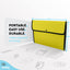 Square Flap Letter Size Document Holder Green