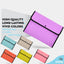 Square Flap Letter Size Document Holder purple
