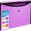 Square Flap Letter Size Document Holder purple