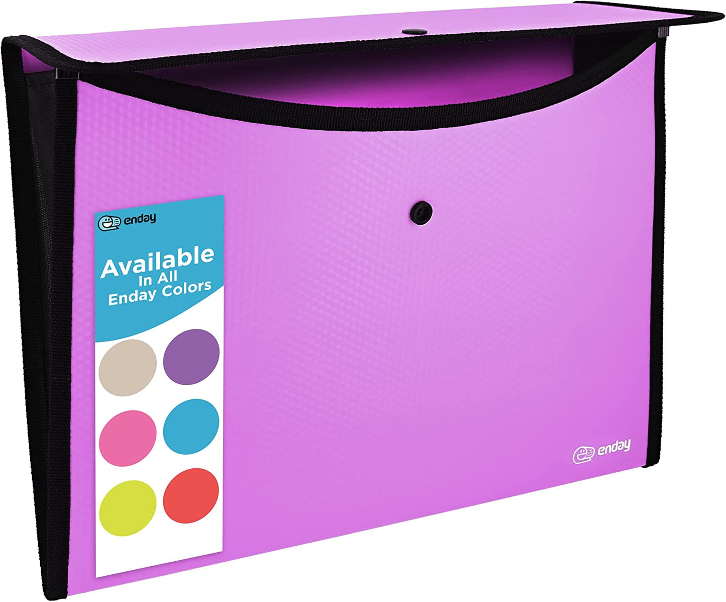 Square Flap Letter Size Document Holder purple