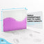 Two Tone Letter Size Document Case purple