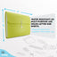 13-Pocket Letter Size Poly Expanding File green