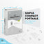 1/2" 3-Ring View Binder w/ 2-Pockets - Grey