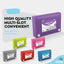 3" X 5" Index Card Case Holds 5 Tab Dividers - Purple