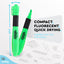 Desk Style Fluorescent Highlighter w/ Cushion Grip (3/Pack)