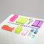 12 White and 12 Colored Chalk with Eraser