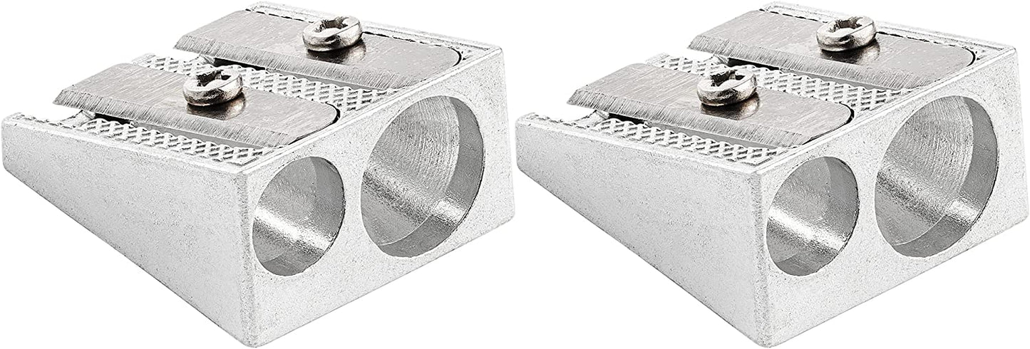 2 holes sharpener 2 pack