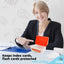 Multi Purpose 3" X 5" Card File Box red