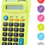 8-Digit Dual Power Pocket Size Calculator green