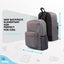 Adjustable Shoulder Strap Backpack - Grey