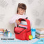Adjustable Shoulder Strap Backpack - Red