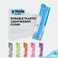 Portable 3-Hole Paper Punch blue