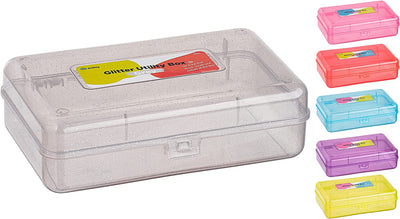 Glitter Bright Color Multipurpose Utility Box grey