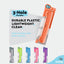 Portable 3-Hole Paper Punch red