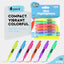 Mini Fluorescent Highlighter with Cap Clip (6/Pack)