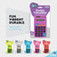 8-Digit Dual Power Pocket Size Calculator purple