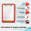 Clipboard Storage Case red