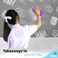 Felt Chalkboard/Whiteboard Eraser w/ Hanger - Purple