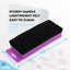 Felt Chalkboard/Whiteboard Eraser w/ Hanger - Purple