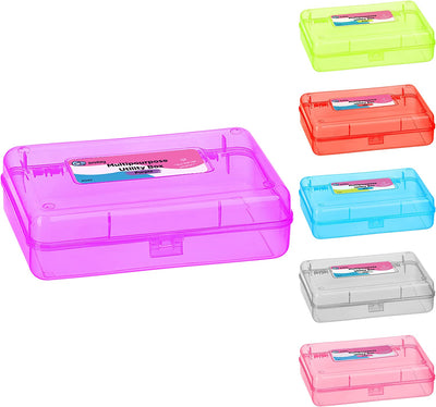 Bright Color Multipurpose Utility Box purple