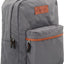 Adjustable Shoulder Strap Backpack - Grey