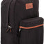 Adjustable Shoulder Strap Backpack - Black