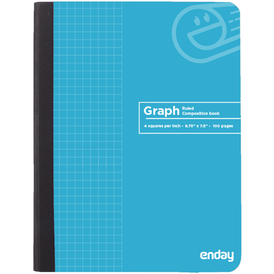 Composition Notebooks Graph Ruled - Blue