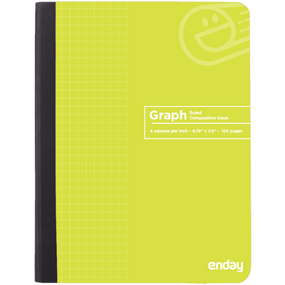 Composition Notebooks Graph Ruled - Green