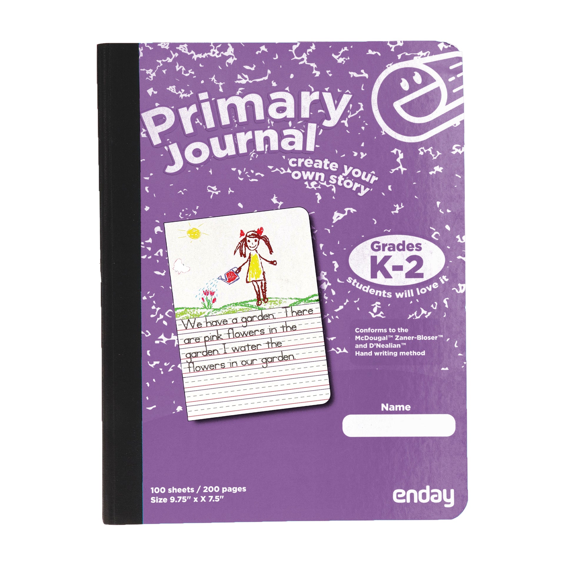 Primary Journal Notebooks - Purple – Enday
