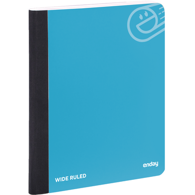 Composition Notebooks Wide Ruled - Blue